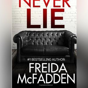 Never Lie paperback book Freida McFadden